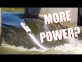 Is there more power thrasher v3 tackles the dam  jet boat bashing  rc adventures