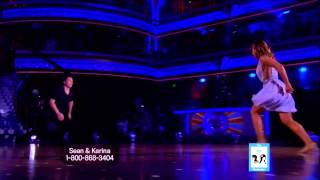 Sean Avery &amp; Karina Smirnoff -DWTS-18-Wk-1