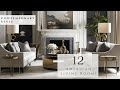 Designing the Dream: 12 Timeless American Living Room Interior Design Ideas in Classic Elegance