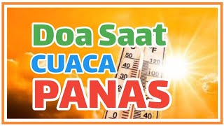 Doa Saat Cuaca Panas Yang Ekstrim