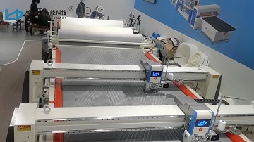 HLD-50-2L   Double beam double head continuous quilting machine