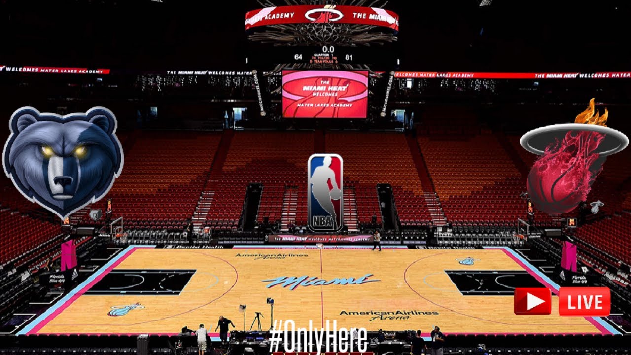 MEMPHIS GRIZZLIES MIAMI HEAT PLAY BY PLAY LIVE SCOREBOARD YouTube