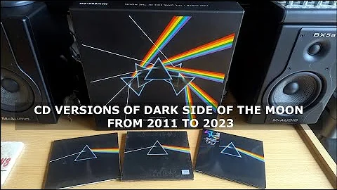 Pink Floyd All CD masterings (Part2) Dark Side of the moon (Immersion box set,50th anniversary, etc)