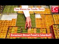 Istanbul Turkey Street Food Tour 2025 🇹🇷 You Won’t Believe How Good This Turkish Baklava Tastes!