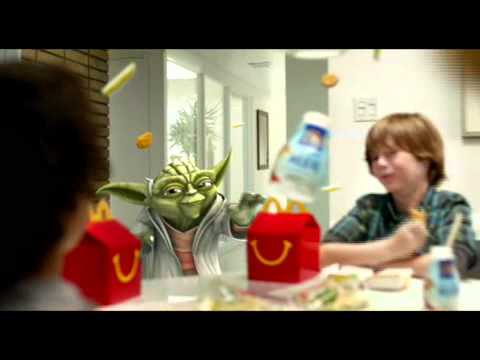 Star Wars Mcdonalds Happy Meal TV Ad