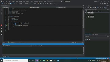 Hola Mundo en Consola - C#