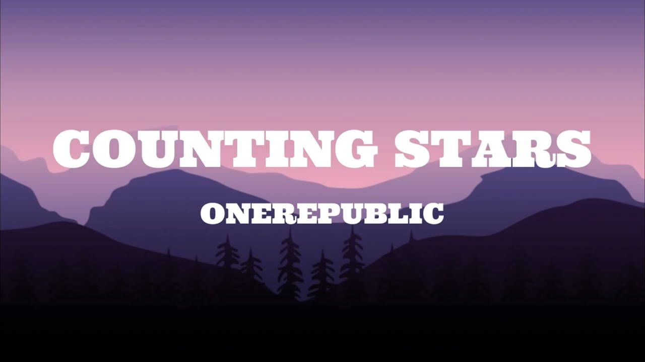 OneRepublic - Counting Stars (Lyrics)