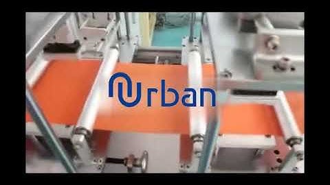 Fully automatic N95 KN95 head hanging face mask making machine