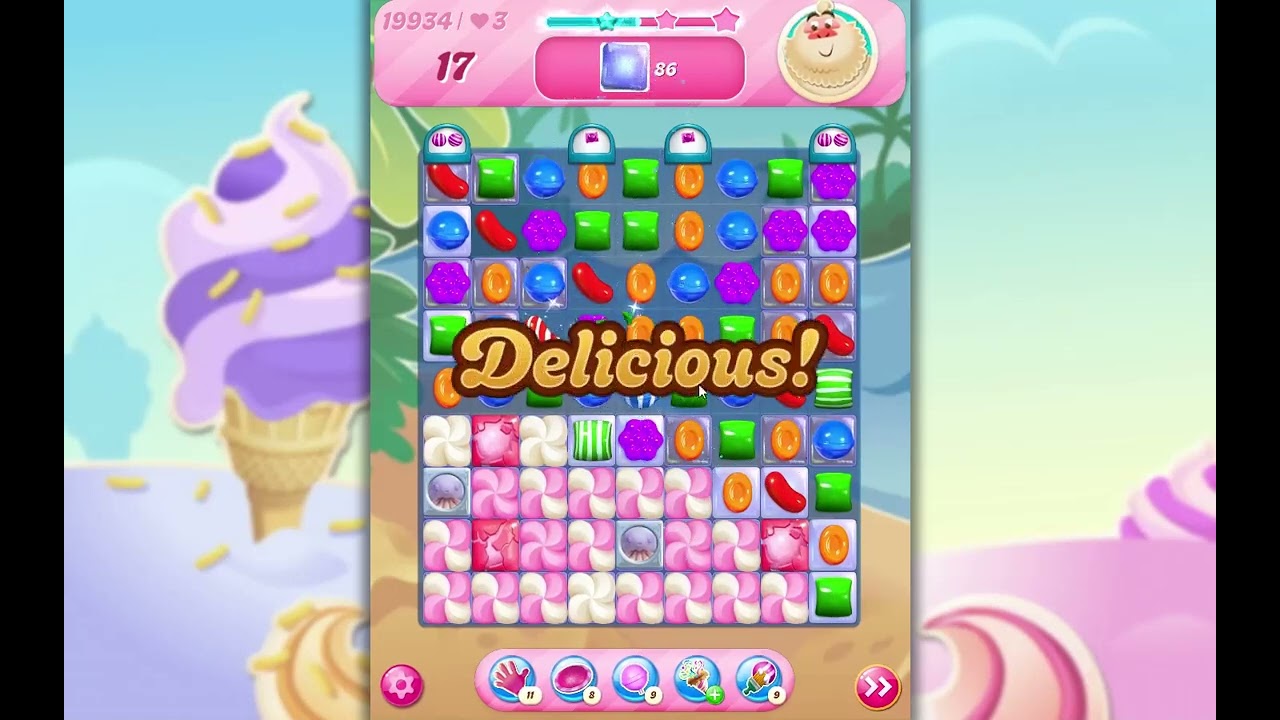 Candy Crush Saga Level 19934 - YouTube