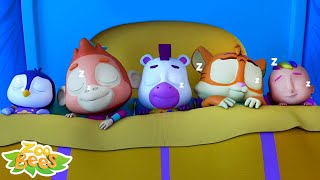 Five In The Bed Animals, Number Song + More Nursery Rhymes for Babies