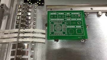 0402,0603,0805 test placement on NeoDen3V PnP machine