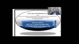 DIGITAL FINANCIAL INTEGRATION IN THE PERFORMANCE OF COMMUNITY BASED SAVINGS GROUPS IN URBAN UGANDA: