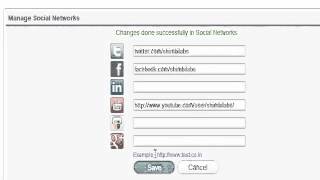 CMS Budo : Connecting with Social Networks