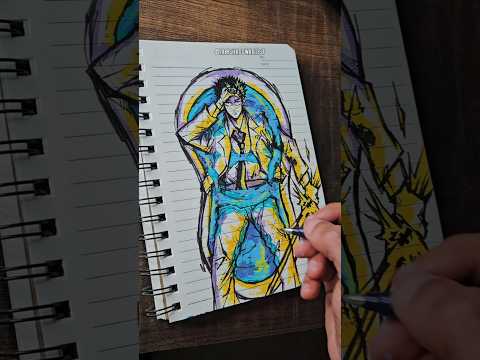 Quick Sketch Higuruma From jujutsu kaisen ✨️ #drawing #shorts #anime