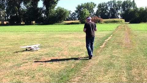 First flight Multiplex Funcup