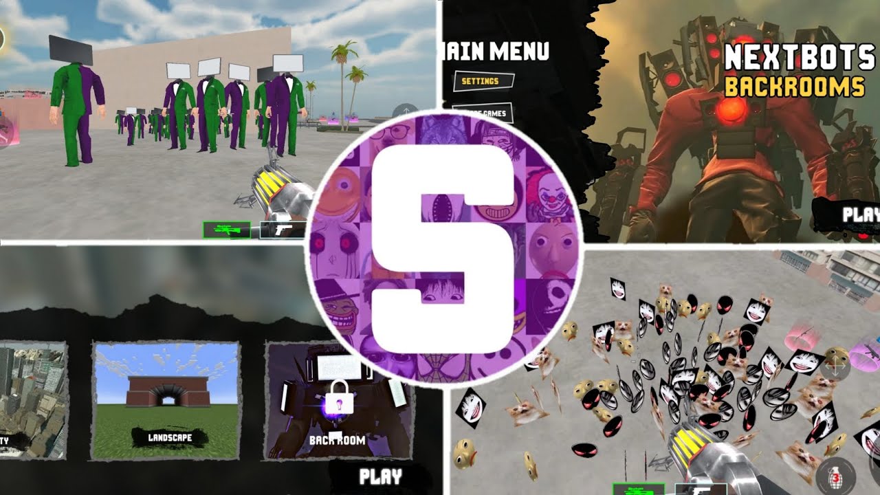 Nextbots Multiplayer Sandbox Multiplayer Mods Enemies Friends Nextbots Titan Speaker Man ...