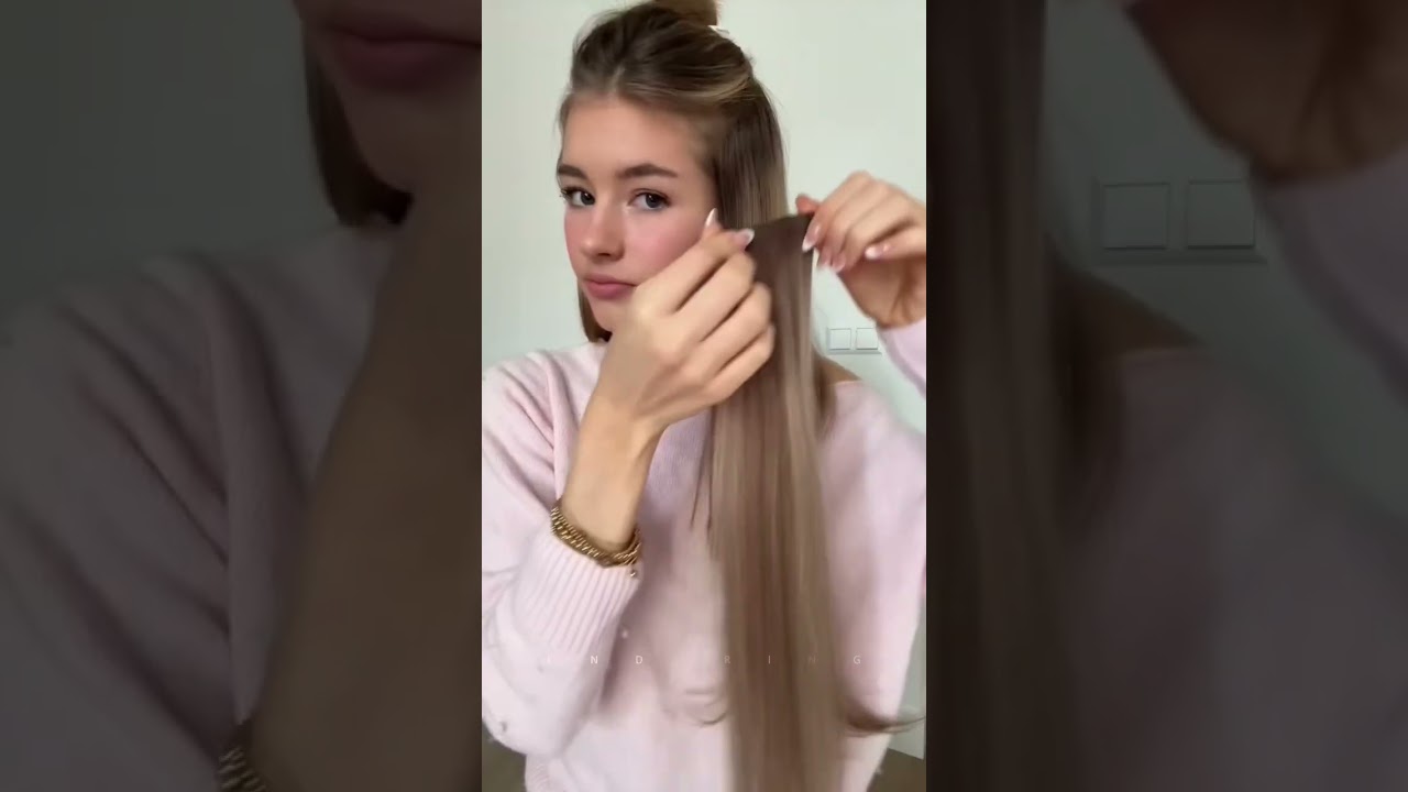 A blunt cut doesn’t mean no extensions. The right hair makes it seamless 