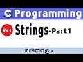 Introduction to Strings In C - Malayalam #41