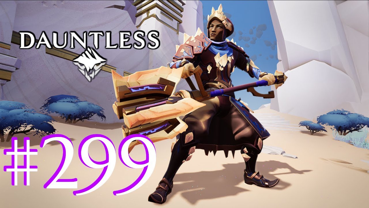 Dauntless Gameplay Walkthrough - Part 299! - Rumour: Timeweave Vambraces & Timeweave Quadhammer (VI)