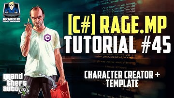 RageMP Scripting Tutorial #45 - Character Creator #4 [Template] [C#/Javascript] [Deutsch]