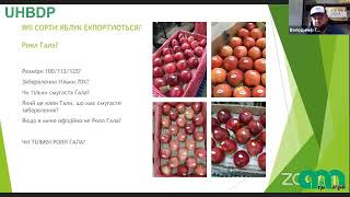 1. Технологія експорту яблук