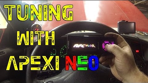 How to Tune with Apexi AFC Neo | 1JZGTE Supra | Street Tune