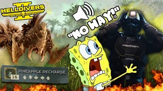 Voice Trolling as CARTOONS on HELLDIVERS 2! (FUNNIEST MOMENTS)