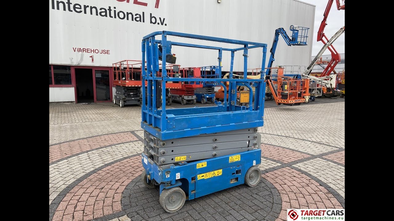 783480 GENIE GS-1932 ELECTRIC GS1932 SCISSOR WORK LIFT 2017 779CM GS30D-7729