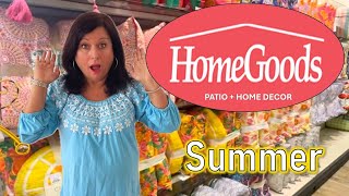 ✨AMAZING✨ HOME GOODS SUMMER 2024 FINDS - PATIO + HOME DECOR! (SHOP WITH ME)