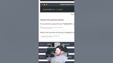 Running Your First Few Commands | Answer the Questions Below Series #shorts #thm #tryhackme