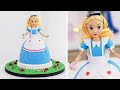 ALICE IN WONDERLAND - Alice Doll Cake - Cake Decorating Tutorial - Tan Dulce