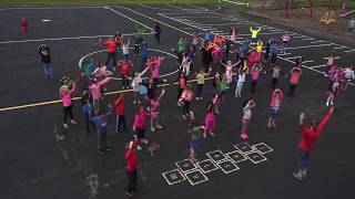 Hilton Elementary School - Flash Mob  (Better When I'm Dancing)