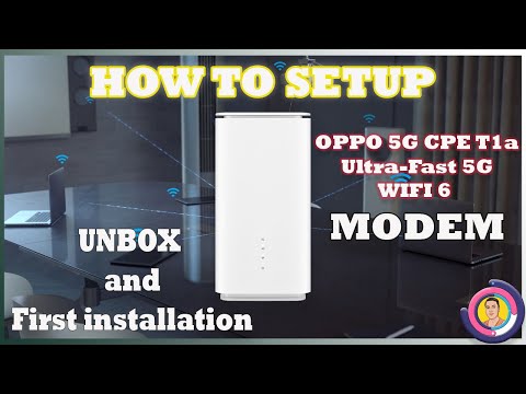 OPPO 5G CPE T1a - Unbox