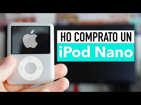 Ho comprato un iPod nano!