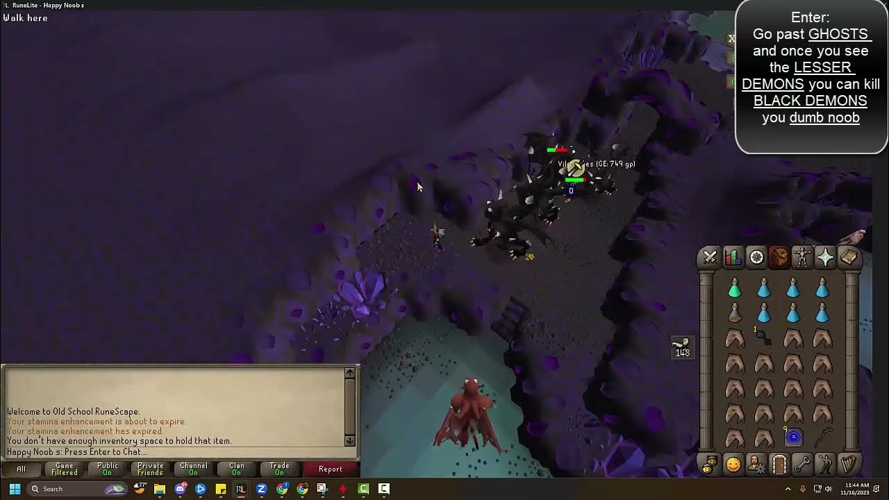 OSRS Quick Guide Black demon of Kourend) YouTube