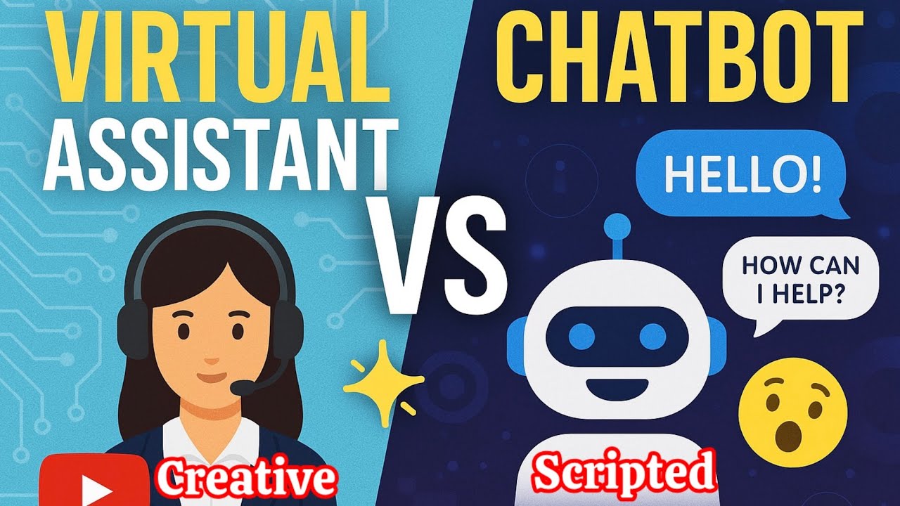 AI Apps Showdown: Chatbot vs Virtual Assistant (2025 Guide) | Urdu ...