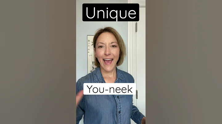 How to Pronounce UNIQUE - #SHORTS Quick English Pronunciation Mini Lesson