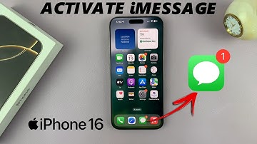 How To Enable iMessage On iPhone 16 / iPhone 16 Pro