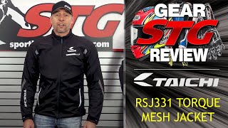 RS Taichi RSJ331 Torque Mesh Jacket Review | Sportbike Track Gear