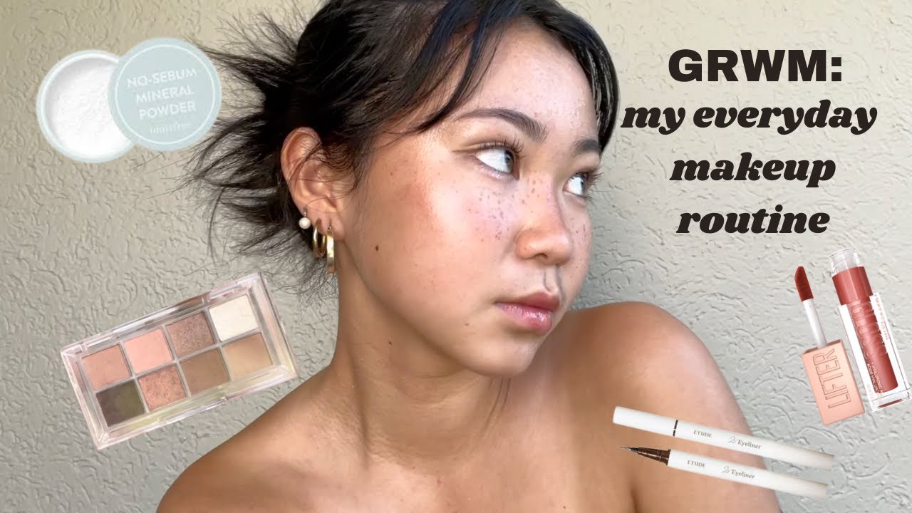 GRWM | my everyday makeup look - YouTube