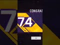 Finally 74 level complete freefire