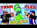 I DROPPED YRNK &amp; FLEXPLAYS OFF W/ BROON!?!? (HOOPZ ROBLOX BASKETBALL)