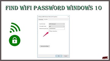 How to Find your WiFi Password Windows 10 - Show WiFi Password