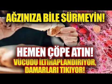 Ağzınıza attığınız an damarlarınızı tıkıyor ve iltihaplanmaya neden oluyor. HER EVDE VAR.