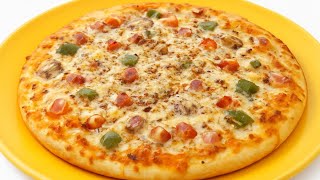 Homemade Pizza Recipe | Soft Crust, Cheesy & Delicious | Restaurant Style Pizza Without Oven 🤤😋👍🍕🍕🤤👌 screenshot 5