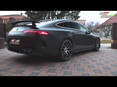 Mercedes AMG GT63s cold start pure sound – CarCaine