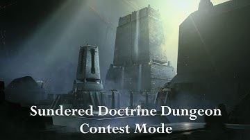 Destiny 2 Heresy - Sundered Doctrine Dungeon Contest Mode