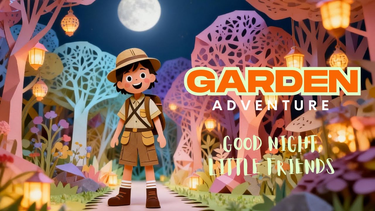 ✨ Garden Adventure: Good Night, Little Friends ✨