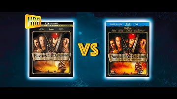 ▶ Comparison of POTC: The Curse of the Black Pearl 4K (2K DI) HDR10 vs 2022 Edition