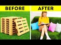 Awesome Ways to Decorate Your Backyard || DIY Cool Backyard Furniture